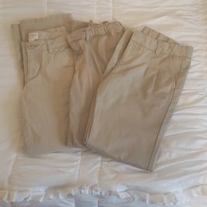 Girls khakis